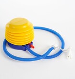 KantoormeubelenPlus Novia Opblaasbare Poef Gestreept - H23 x Ø53 cm - Paars