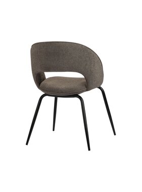 KantoormeubelenPlus Rainbow Stoel Taupe (Set van 2)