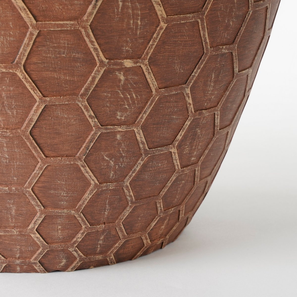 KantoormeubelenPlus Bravo Bloempot voor Buiten - H32,5 x Ø38 cm - Koper bijenkorf