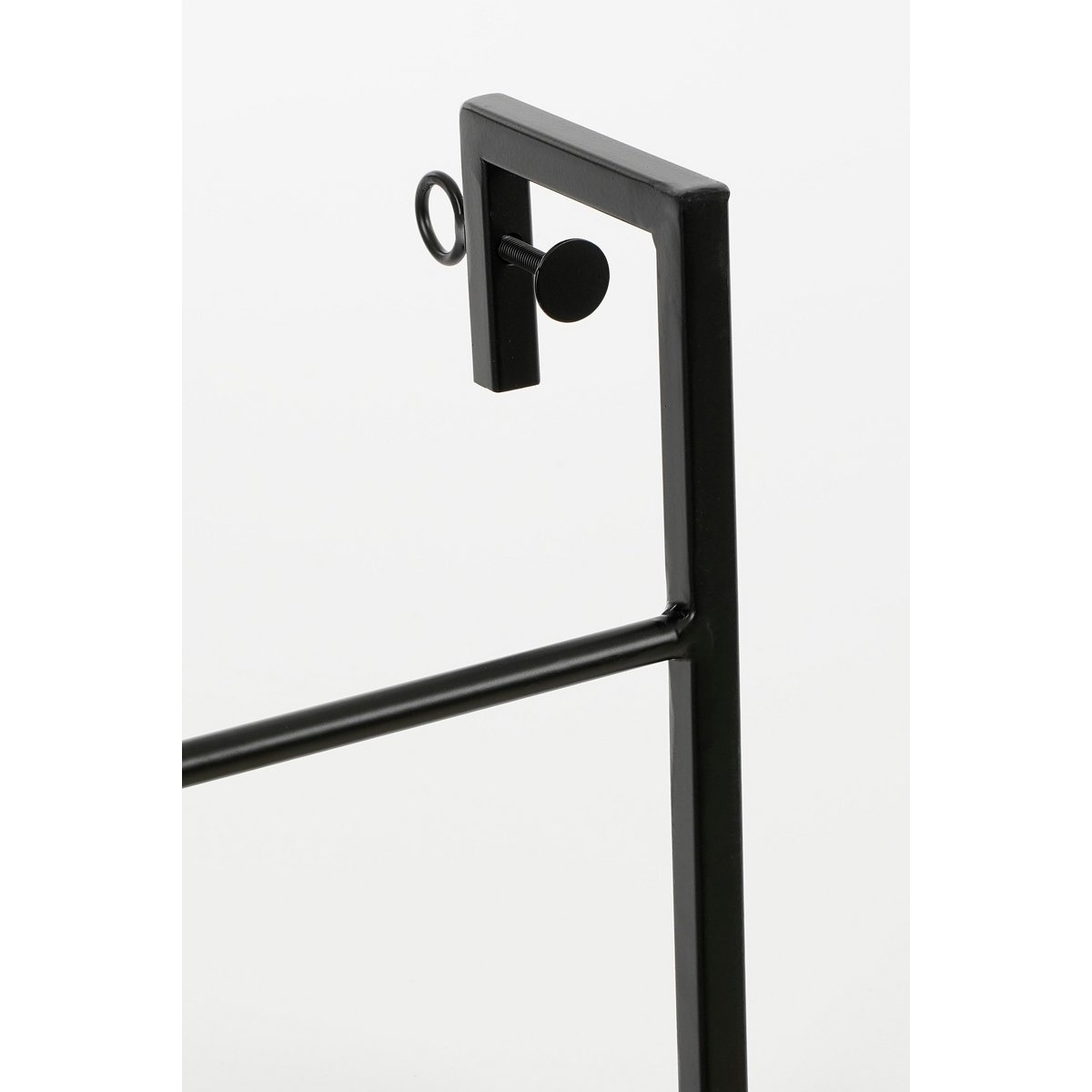 KantoormeubelenPlus Dani Plantenrek Hangend - L54 x B9,5 x H90 cm - Metaal - Zwart