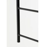 KantoormeubelenPlus Dani Plantenrek Hangend - L54 x B9,5 x H90 cm - Metaal - Zwart