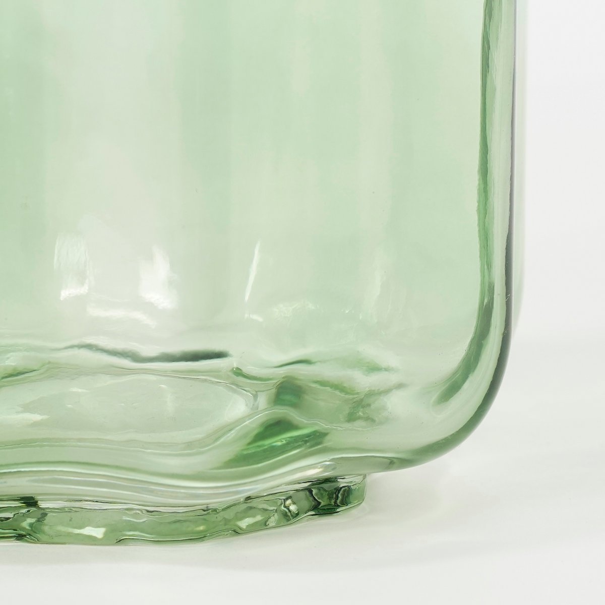 KantoormeubelenPlus Missouri Vaas - H25 x Ø14,5 cm - Glas - Groen