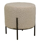 KantoormeubelenPlus Alford Poef - Grijsbruin