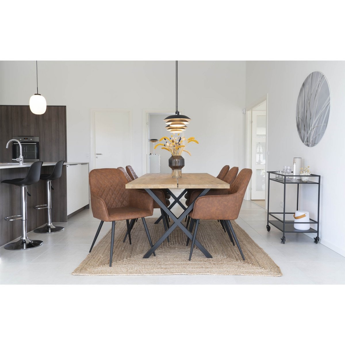 KantoormeubelenPlus Harbo Eetkamerstoel - set van 2