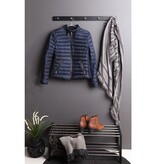 KantoormeubelenPlus Padova Coat Rack - Kapstok in zwart met 5 haken in metaal