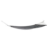 Lamia Hangmat - Hangmat, polyester/katoen, lariks, zwart/grijs/wit