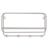 KantoormeubelenPlus Feira Hoedenplank - Hoedenplank, staal, koel grijs