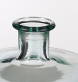 KantoormeubelenPlus Guan Fles Vaas - H26 x Ø21 cm - Gerecycled Glas - Transparant