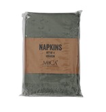 KantoormeubelenPlus Xavie Servet - Set van 4 - L40 x B40 cm - Groen
