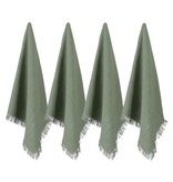 KantoormeubelenPlus Xavie Servet - Set van 4 - L40 x B40 cm - Groen
