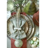 KantoormeubelenPlus Xavie Servet - Set van 4 - L40 x B40 cm - Groen