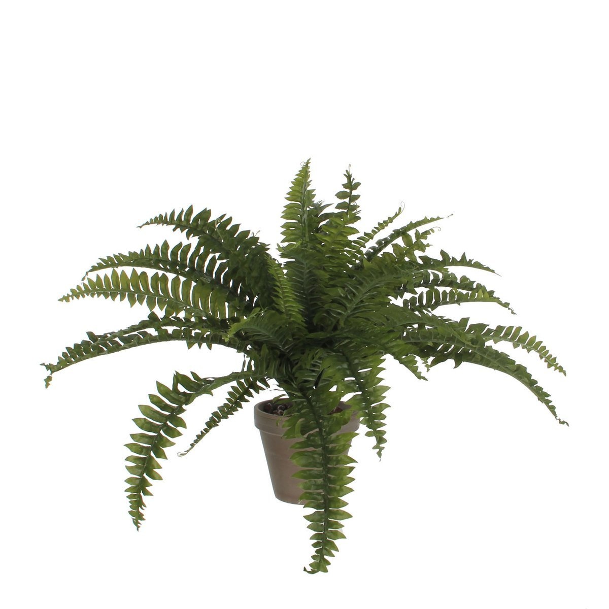 KantoormeubelenPlus Varen Kunstplant in Bloempot Stan - H40 x Ø70 cm - Groen