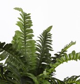 KantoormeubelenPlus Varen Kunstplant in Bloempot Stan - H40 x Ø70 cm - Groen