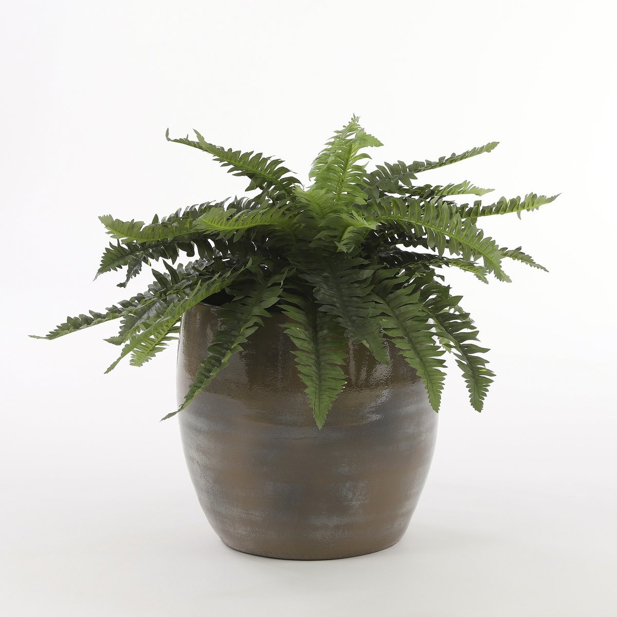 KantoormeubelenPlus Varen Kunstplant in Bloempot Stan - H40 x Ø70 cm - Groen