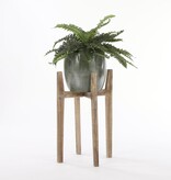 KantoormeubelenPlus Varen Kunstplant in Bloempot Stan - H40 x Ø70 cm - Groen