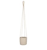 KantoormeubelenPlus Atlantic Mand voor Planten - Set van 2 - H16 x Ø16 cm - Crème