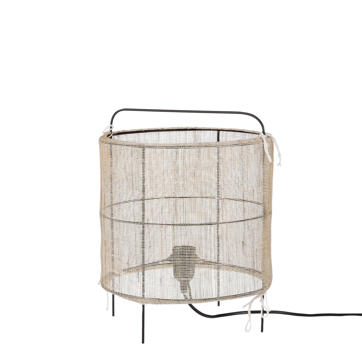 KantoormeubelenPlus Paros Tafellamp - H37 x Ø29,5 cm - Beige
