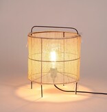 KantoormeubelenPlus Paros Tafellamp - H37 x Ø29,5 cm - Beige