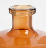 KantoormeubelenPlus Regal Fles Vaas - H21,5 x Ø20 cm - Glas - Bruin