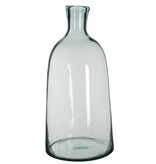 KantoormeubelenPlus Florine Fles Vaas - H58 x Ø26 cm - Gerecycled Glas - Transparant
