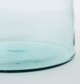 KantoormeubelenPlus Florine Fles Vaas - H58 x Ø26 cm - Gerecycled Glas - Transparant