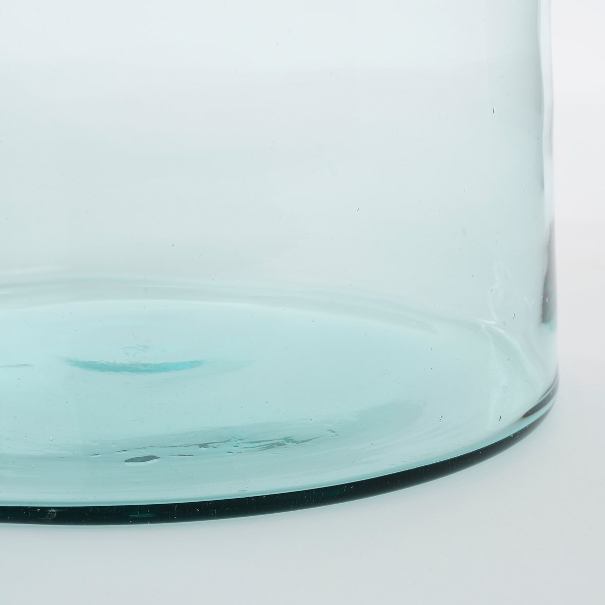 KantoormeubelenPlus Florine Fles Vaas - H58 x Ø26 cm - Gerecycled Glas - Transparant