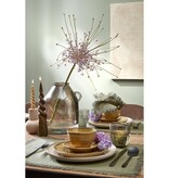 KantoormeubelenPlus Sitia Fles Vaas - H25,5 x Ø21 cm - Gerecycled Glas - Taupe