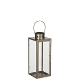 KantoormeubelenPlus Arzilla Lantaarn - L13,5 x B13 x H34,5 cm - Goud