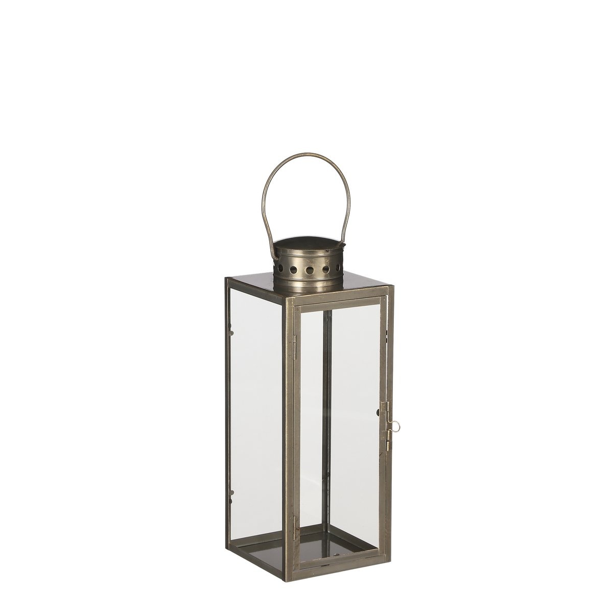 KantoormeubelenPlus Arzilla Lantaarn - L13,5 x B13 x H34,5 cm - Goud