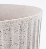 KantoormeubelenPlus Dante Bloempot - H24 x Ø27 cm - Off white