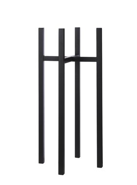 KantoormeubelenPlus Ascot Plantenstandaard XL - L34 x B34 x H71 cm - Metaal - Zwart