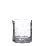 KantoormeubelenPlus Estelle Vaas - H18,5 x Ø17 cm - Transparant