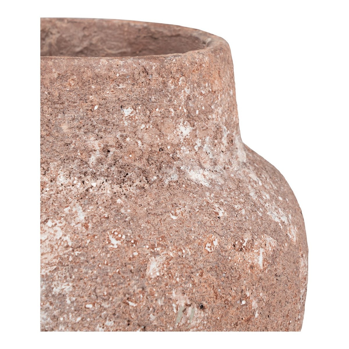 KantoormeubelenPlus Campello Pot - Pot in cement, bruin, Ø17,5x19 cm