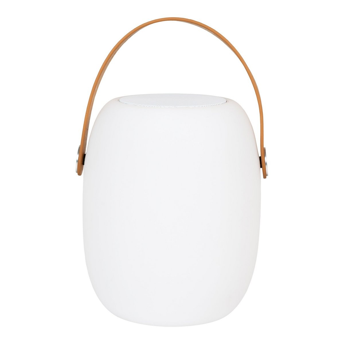 KantoormeubelenPlus Cardiff LED Lamp - Lamp met riem, oplaadbaar, bluetooth-luidspreker, wit
