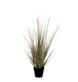 KantoormeubelenPlus Dogtail Gras Kunstplant - H53 x Ø30 cm - Paars