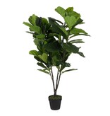 KantoormeubelenPlus Ficus Lyrata Kunstplant - H150 x Ø80 cm - Groen