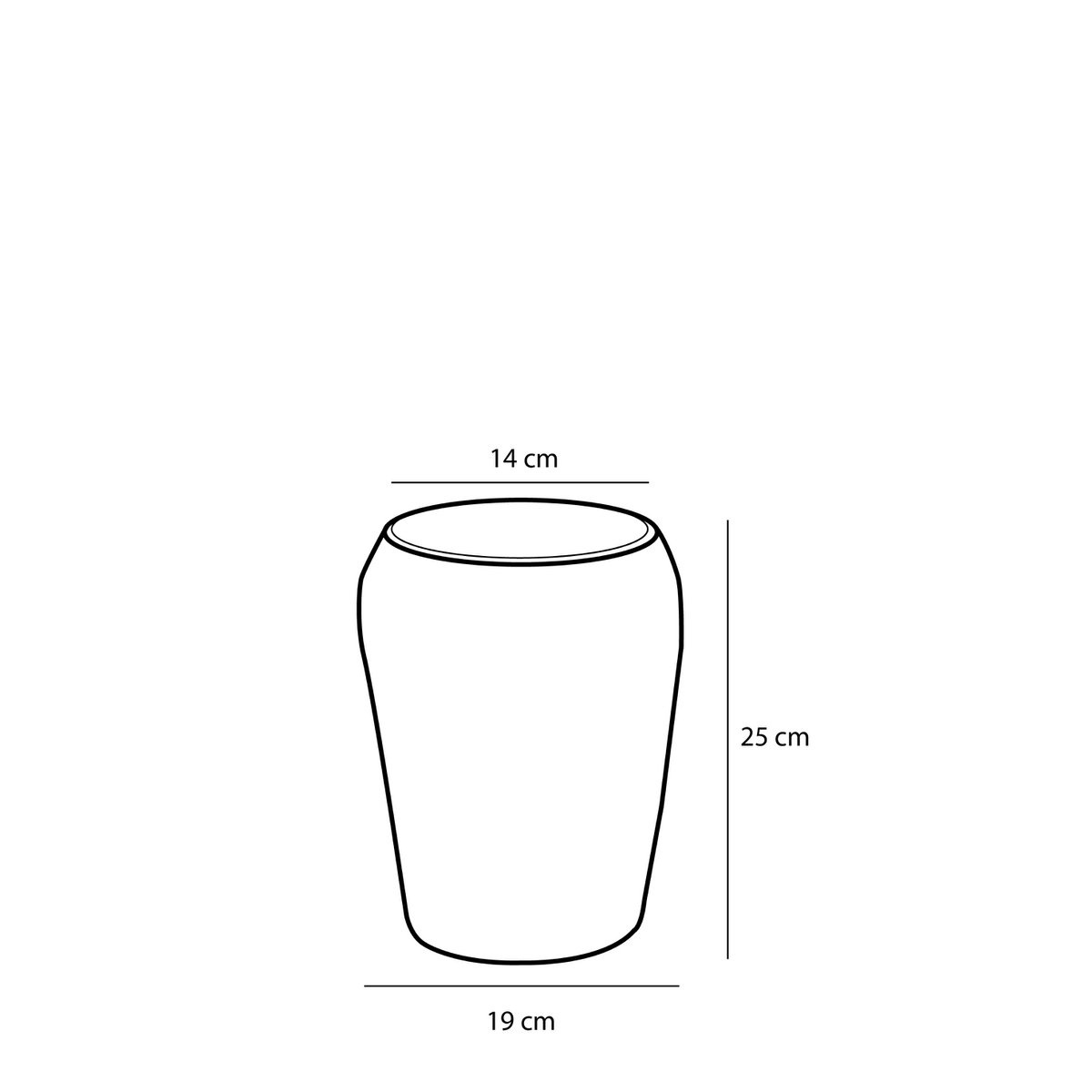 KantoormeubelenPlus Opbergmand - Set van 3 - H38 x Ø30 cm - Zeegras - Lichtbruin