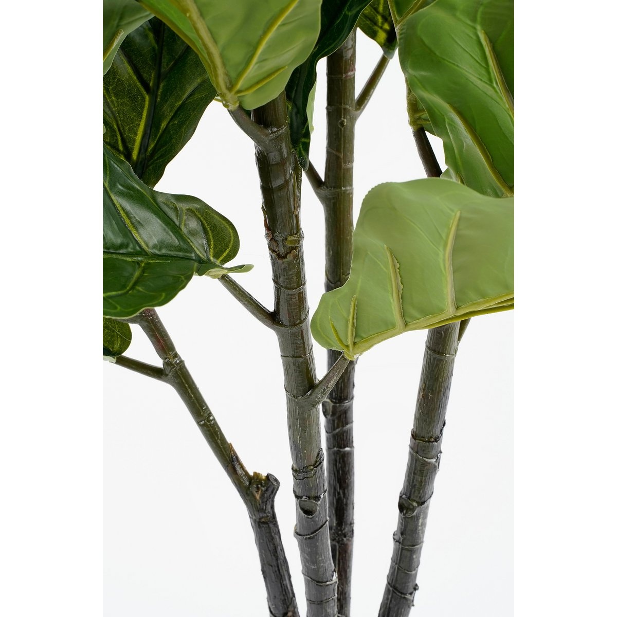 KantoormeubelenPlus Ficus Lyrata Kunstplant - H150 x Ø80 cm - Groen