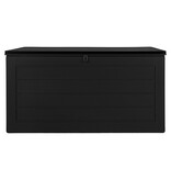 KantoormeubelenPlus Dubrovnik Kussendoos - Kussendoos, kunststof, zwart, 146,5x61x64,5 cm, 490 L