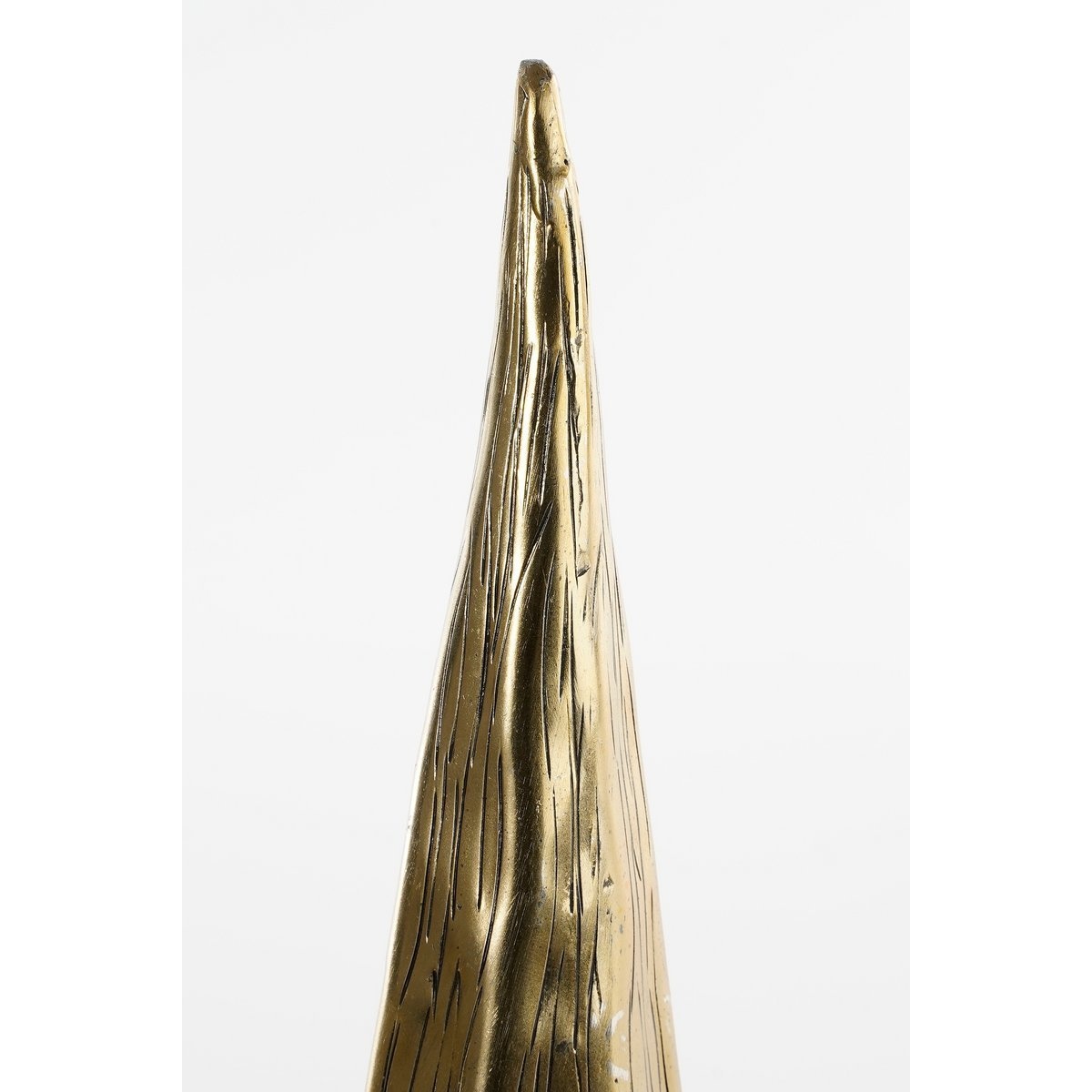 KantoormeubelenPlus Cezar Decoratie Kerstboom - H45 x Ø12 cm - Aluminium - Goud