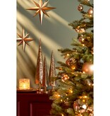 KantoormeubelenPlus Cezar Decoratie Kerstboom - H45 x Ø12 cm - Aluminium - Goud