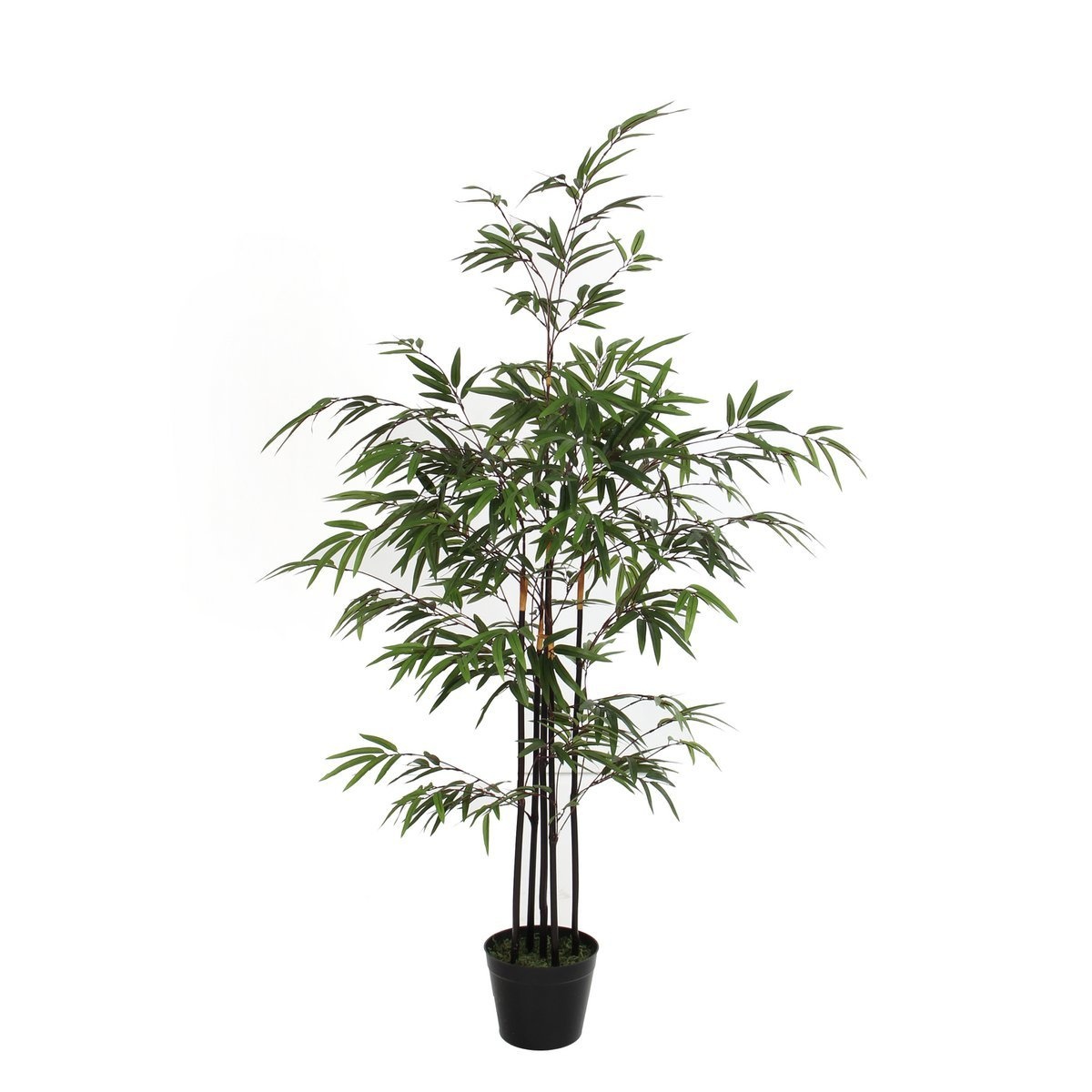 KantoormeubelenPlus Bamboe Kunstplant - H120 x Ø75 cm - Groen