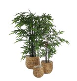 KantoormeubelenPlus Bamboe Kunstplant - H120 x Ø75 cm - Groen