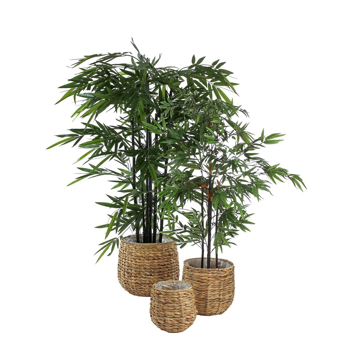 KantoormeubelenPlus Bamboe Kunstplant - H120 x Ø75 cm - Groen