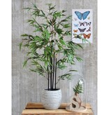 KantoormeubelenPlus Bamboe Kunstplant - H120 x Ø75 cm - Groen