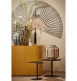 KantoormeubelenPlus Muurdecoratie Waaier - L105 x B150 cm - Bamboe - Zwart