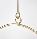 KantoormeubelenPlus Dexter Bloempot Hangend - L24 x B14 x H83 cm - Goud