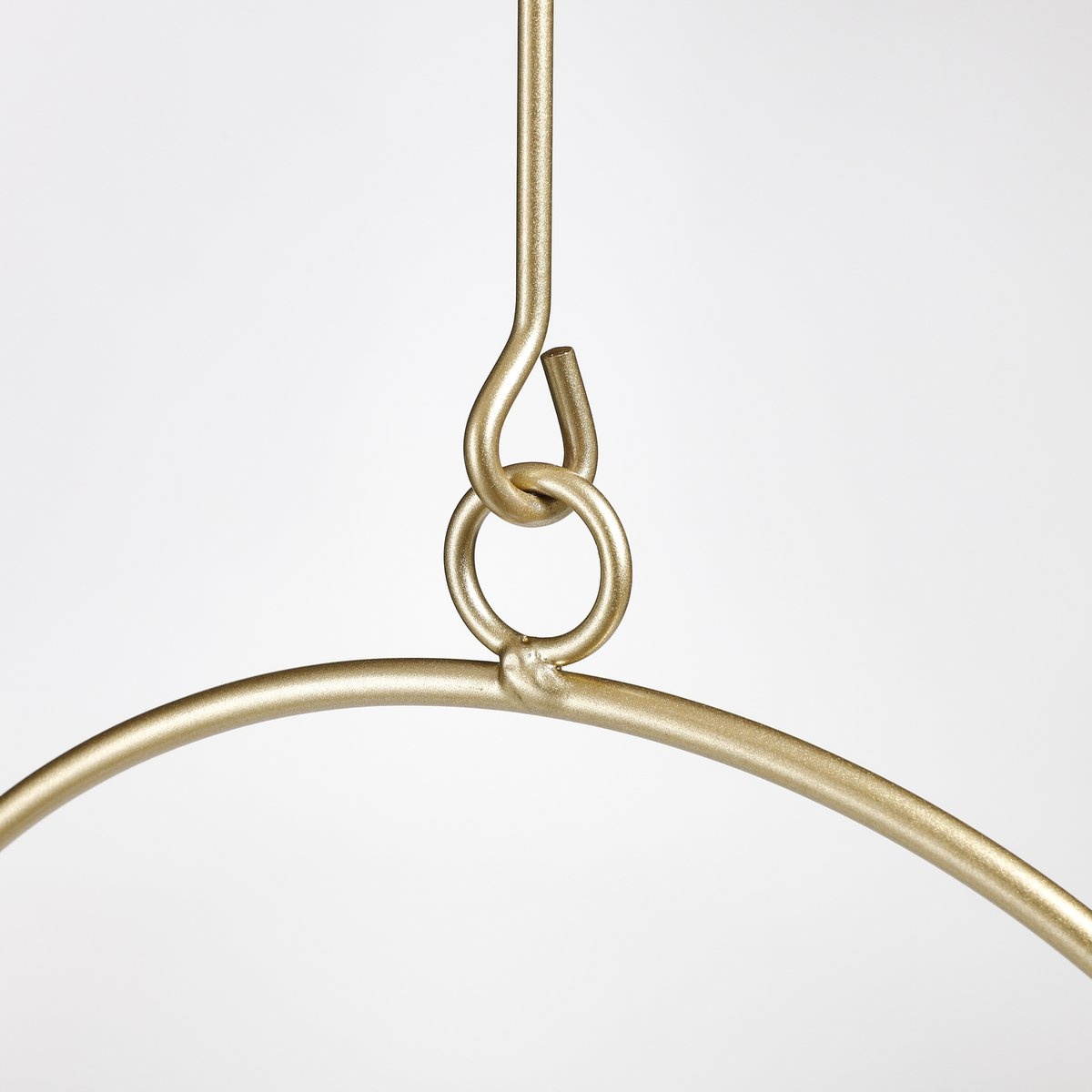 KantoormeubelenPlus Dexter Bloempot Hangend - L24 x B14 x H83 cm - Goud