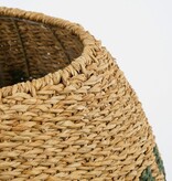 KantoormeubelenPlus Billy Mand voor Plant - H52 x Ø47 cm - Zeegras - Groen