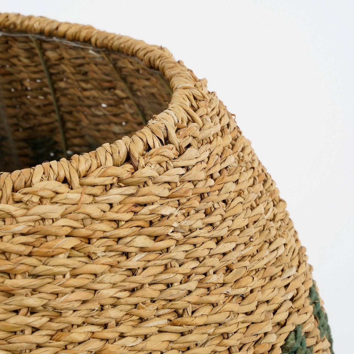 KantoormeubelenPlus Billy Mand voor Plant - H52 x Ø47 cm - Zeegras - Groen